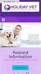 Mobile Screenshot of holidayvet.com